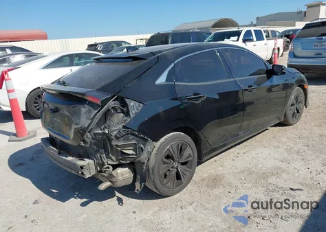 2018 Honda Civic Ex из США, поврежденный, VIN SHHFK7H51JU402141